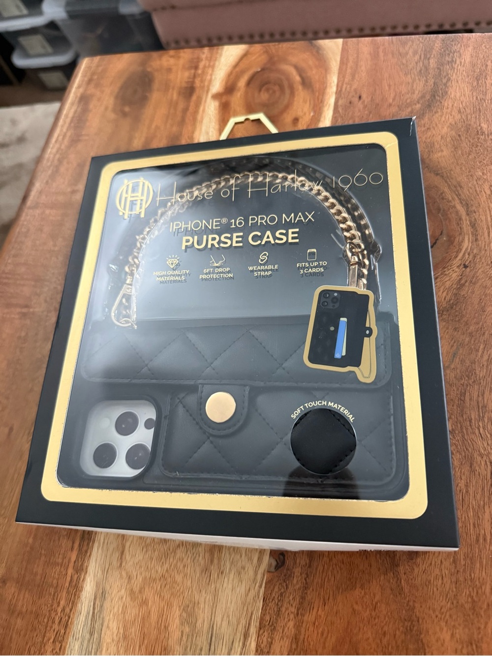 I phone 16 pro max purse case